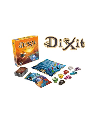 Dixit Yeni , 3-8 Oyuncu, 8 Yeni Oylama Çarkı, Yeni Oyun Alanı.