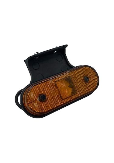 24v Yan Sinyal Lambası Braketli Dorse Side Marker Ledli Turuncu