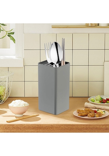 Suntek Magideal Mutfak Düzenleyici Tutucu Depolama Gümüş Kutusu Gri