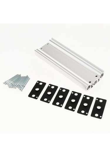 Suntek 3 İstasyonlu Manifold Bloğu Pnömatik Manyetik Valf 6f