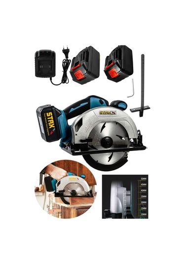 Staxx Power CS4810XR Kömürsüz Motor Çift Akülü Daire Testere