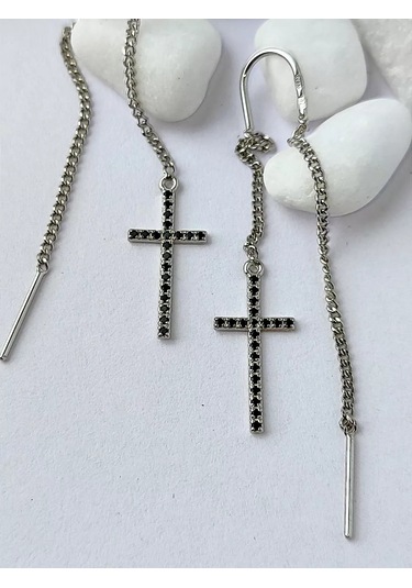 Sılver Whale Gümüş İpli Küpe Passant Seçenekleri 247652438 Diğer