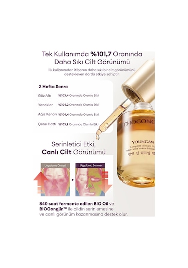 Sıkı Görünüm Sunan Nemlendirici Ampul Chogongjın Youngan Jin  Ampoule