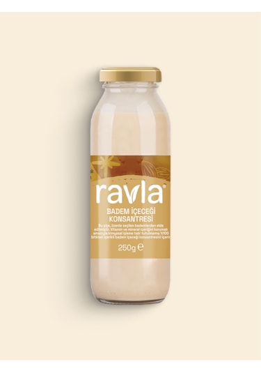 Ravla Badem İçeceği Konsantresi - 250g