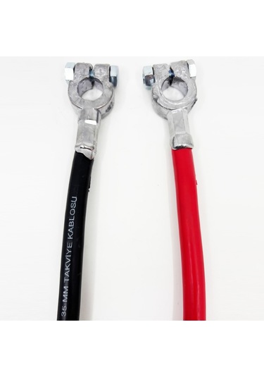 2 Adet 35 Mm2 Akü Birleştirici Ara Kablosu 35 Cm Uzunluğunda Ccabt35s030-t3