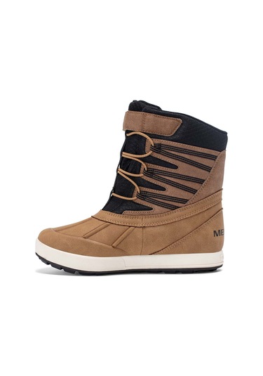 Merrell Merrell Snow Bank 5.0 Waterproof Çocuk Sarı Outdoor Ayakkabı 13918 Hardal