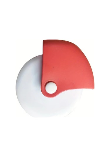 Fochsia 1 Adet Kırmızı Plastik Pizza Pasta Kıvırma Aparatı Gıda Güvenliği Pişirme Ve Dekorasyon Aracı