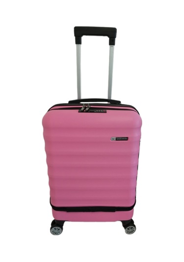 Vegmann Wave Laptop Bölmeli Pembe Kabin Boy Valiz Pembe