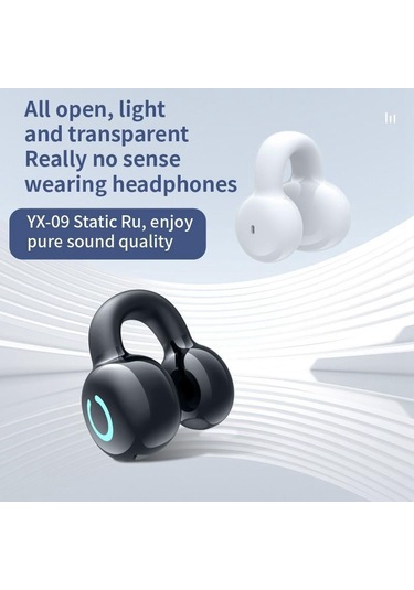 Tek Kulak Klipsi Açık Kulak Bluetooth Kablosuz Kulaklık Spor Kulaklık Hifi Ses Oyun Kulaklık Spor Koşu Yoga Jogging İçin Kulak Klipsi Kulaklık Tek Kulak Klipsi Açık Kulak Bluetooth Kablosuz Kulaklık Spor Kulaklık Hifi Ses Oyun Kulaklık Spor Koşu Yoga Jogging İçin Kulak Klipsi Kulaklık