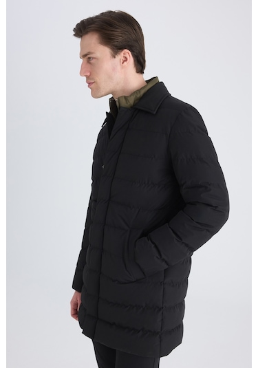 D's Damat Ds Damat Regular Fit Siyah Düz Mont 5hc071221020m Çok Renkli