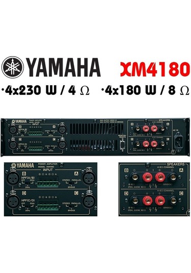 Yamaha Xm4180 Power Amplifier