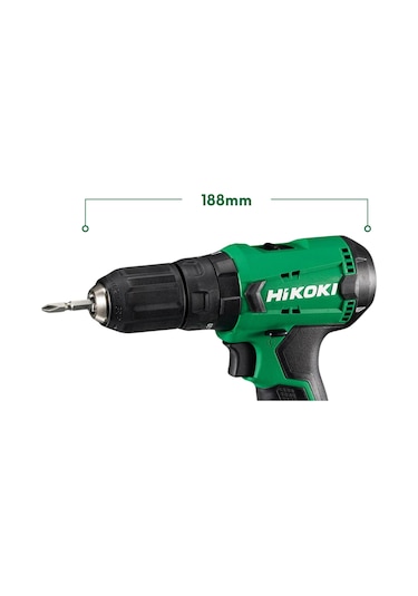 Hikoki DV18DA-5.0 18V/2.0Ah 50Nm Çift Akülü Şarjlı Darbeli Matkap
