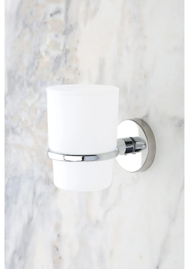 MultiStore Krom 5'li Banyo Aksesuar Seti Uzun Havluluk/Tuvalet Kağıtlığı/Bornoz Askısı/Sabunluk/Diş Fırçalık Gri