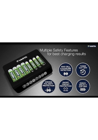 Varta 57681 Varta Lcd Multi Şarj Cihazı 8Xaaa Aa