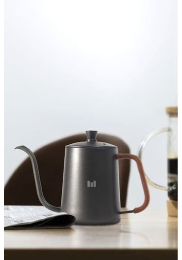 Macnoa Macpour Gooseneck 600 Ml, Siyah Kahve Demleme Sürahisi