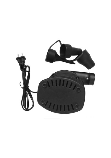 Xindoker Plastik Elektrikli Hava Pompa Seti - Havuz, Yüzme Halka Ve Oyunlar İçin Hızlı Şişirme Fonksiyonu İle 17 Parça Tam Züccaciye Paketi