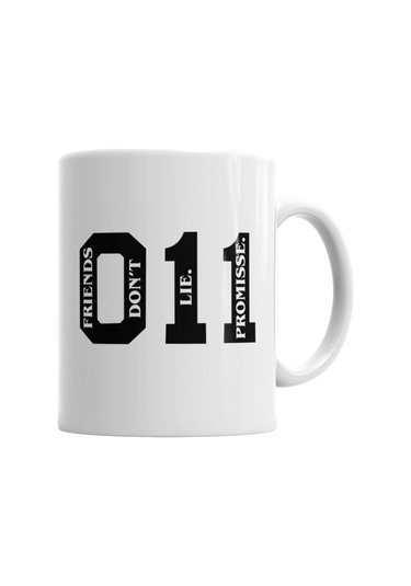 Stranger Things Kupa Bardak Porselen No29071 Karışık