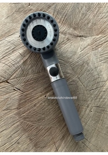 Dmr Fonksiyonlu Lüx Duş Başlığı Masajlı Duş Başlığı Filtreli Duş Başlık Siyah