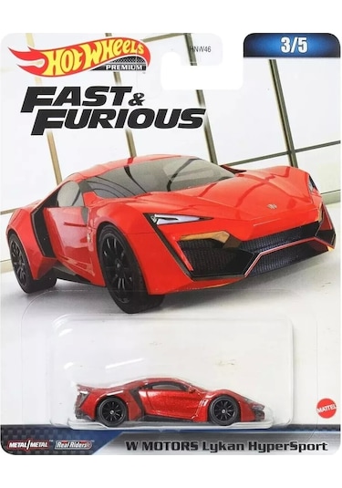 Hot Wheels Premium Fast & Furious 2023-hnw46 Çok Renkli