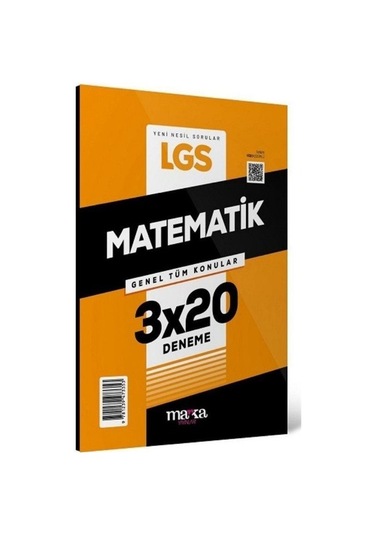 8. Sınıf LGS Matematik 3 x 20 Deneme- Marka Yayınları