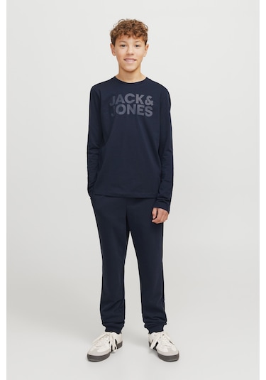 Jack & Jones Jpstgordon Jjnewsoft Lacivert Erkek Çocuk Eşofman Altı 000000000102257537 Lacivert