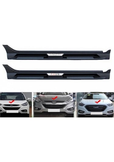 Hyundai İx35 Yan Basamak Koruma Oem Siyah 2010+