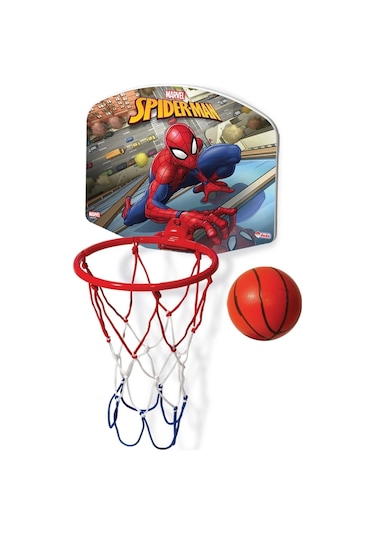 Spiderman Küçük Boy Pota Basketbol Seti - Spor Oyuncakları - Basket Seti