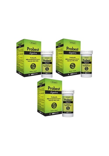 Probest Digestive Probiyotik 20 Kapsül-3 Adet- 10-