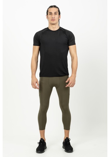 Maraton Active Slimfit Erkek Koşu Haki Tayt 21965-haki Haki