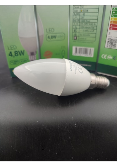 Led Ampul E.14 Gün Işığı 4,8watt 40watt 4.adetli Paket