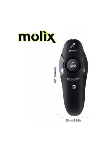 Molix 2.4 Ghz Kablosuz Taşınabilir Usb Powerpoint Sunum Kumanda
