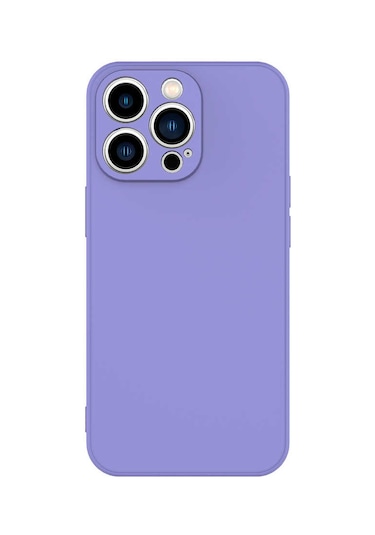 Apple Uyumlu iPhone 13 Pro Max Uyumlu Tchs Mara Lansman Kılıf-lila Lila -