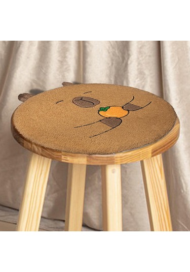 Suntek Capybara Sandalye Minderi Oturma Yatak Odası Stil-b