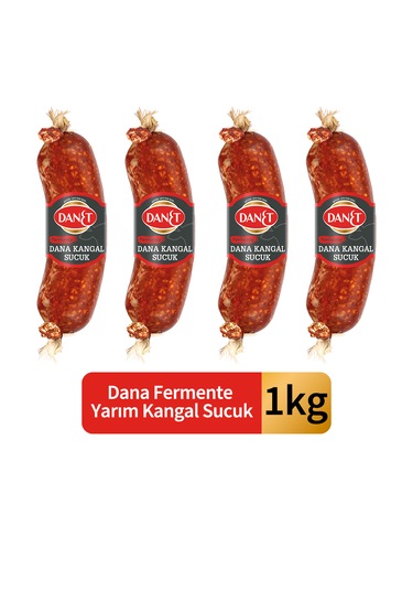 Dana Tekli Yarım Kangal Sucuk I Fermente I 250 G X 4 Adet