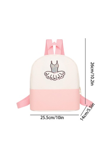 Suntek Bale Dans Sırt Çantası Kızlar Latin Dansı Jimnastik Pembe