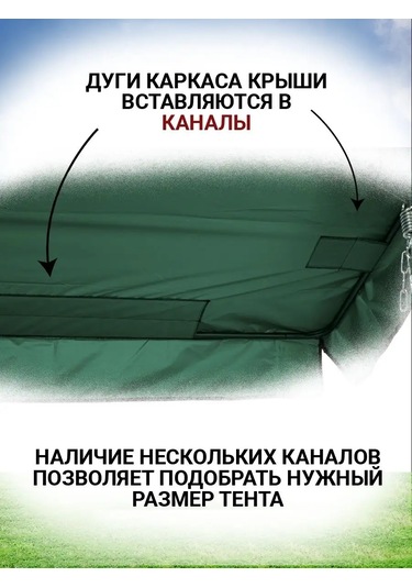 Sebo Evrensel Bahçe Hamakları İçin Çadır 144674044 Yeşil