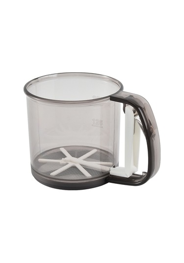 Sones Kullanışlı Elde Tutulan Un Eleği Pudra Şekeri Eleği Pişirme Aleti Kahverengi