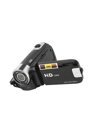Geeroyoo Dh-90 Dijital Kamkorder: 4k Video & 48m Fotoğraf Çekimi, 16x Dijital Zoom, 2.7 İnç Döner Lcd Ekran, 32gb Hafıza Desteği, Dahili Pil