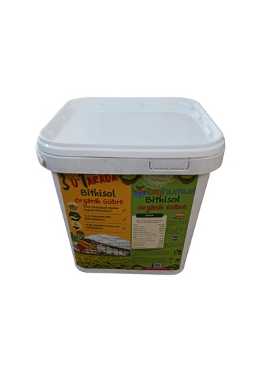 3 Ü 1 Arada, Biohumus Organik Gübre Bitki Besleyici, 5 Litre