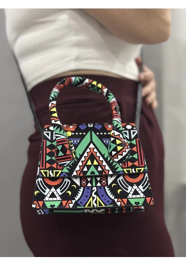 Biçomi Luxe Karma Cilt Çanta Yeşil