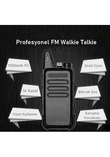 Restoran Kafe Garson Telsiz Full Set Kulaklık Dahil