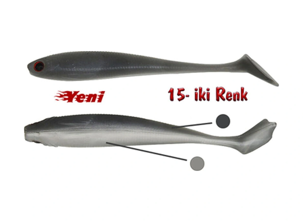 Wily Clumsy Silikon Yem Cl:15 90mm 6gr Pcs:5