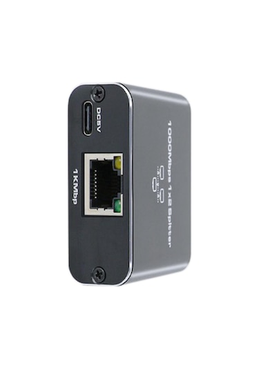Homyl Splitter 1x2 Hub Aktarım Hızı 1000 Mbps Ağ Uzatma