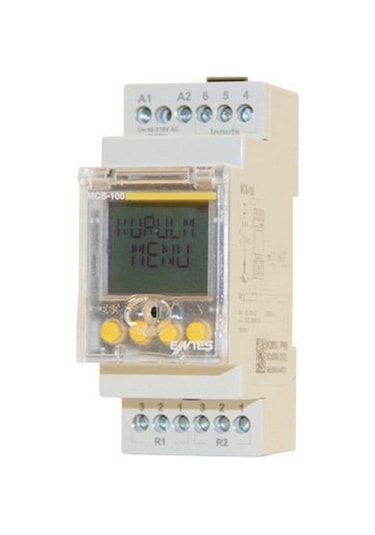 ENTES M2951 Mcb-100 Dijital Zaman Rölelesi