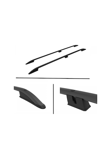 Custom Tavan Çitası Portbagaj Uzun Şase Siyah 2012 2013 2014 2015 2016 2017 2018 2019 2020 2021 2022 2023