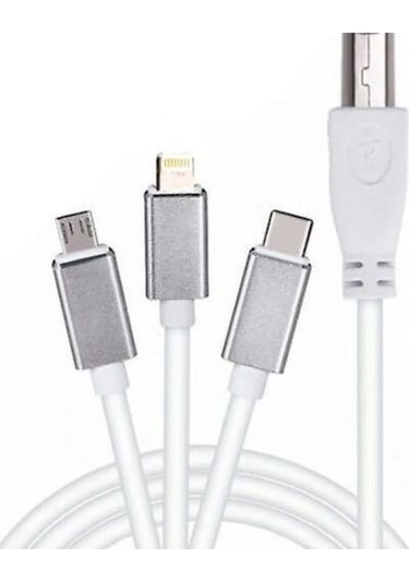 Emh Store Zr362 Ads 501 Type-c 3 İn 1 Yazıcı Kablosu