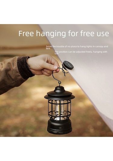 Geeksen Ise Mount Çadır Sabitleyici, Dış Mekan Mıknatıs Kanca - Güçlü Tutma, Fener Takımı, Taşınabilir, Büyük Boy Çok Renkli