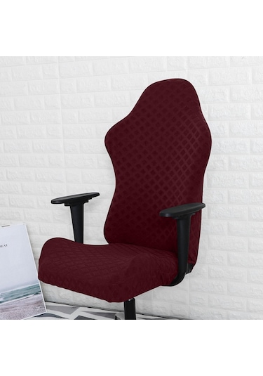 Suntek Magideal Ofis Oyun Koltuğu Örtü Seti Toz Geçirmez Kırmızı