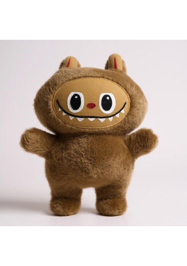 Plentiful Labubu 35 Cm Peluş Oyuncak , El Yapımı , Pembe Pembe