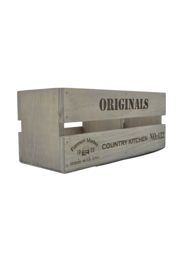 Ahşap Country House Mutfak Banyo Organizer